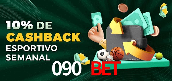 10% de bônus de cashback na 090 Bet
